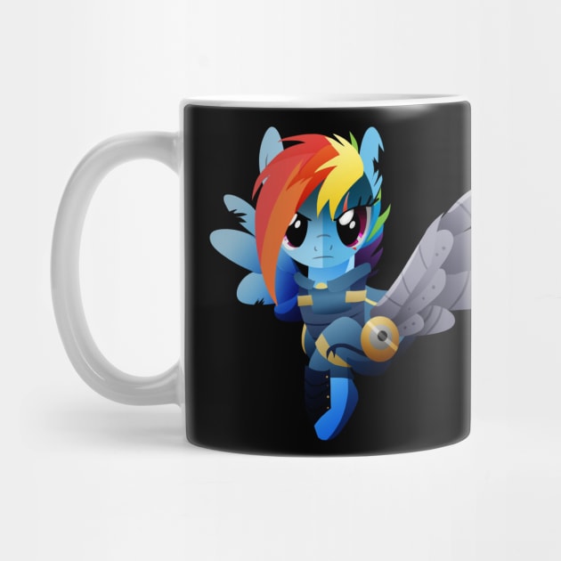 Warrior Rainbow Dash by Ilona's Store